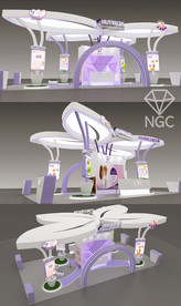 儿科 现代 展台