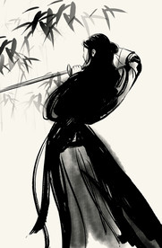水墨侠客（女）