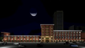 门面房步行街门头外观建筑设计