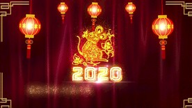 新春鼠年2020春节晚会舞台片