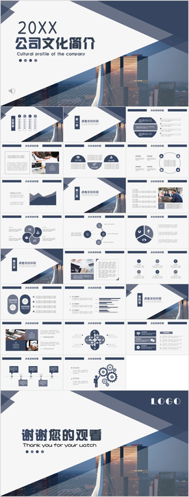 商务画册风公司简介产品宣传