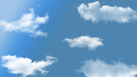 蓝天白云