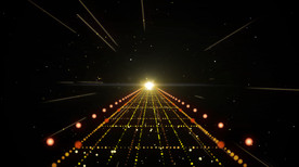 粒子光线时间轨道AE源文件