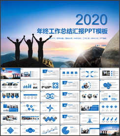 工作报告经营分析工作计划PPT