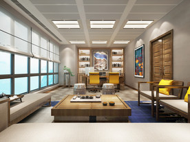 老总办公室 办公 会议 接待