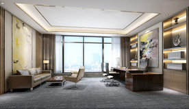 老总办公室 办公 会议 接待