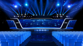 演唱会发布会年会舞美舞台设计