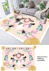 卡通地毯