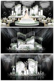 大理石婚礼效果图