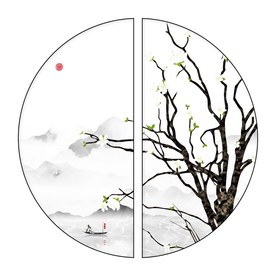 创意线条装饰画