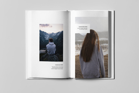 书籍画册样机效果图