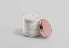 蜡烛效果图样机