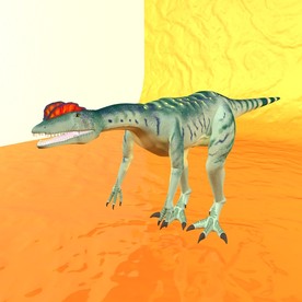 恐龙模型 动物模型 恐龙近景