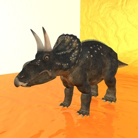 恐龙模型 动物模型 恐龙近景