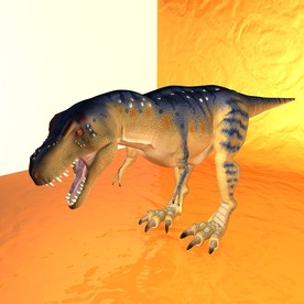 恐龙模型 动物模型 恐龙近景