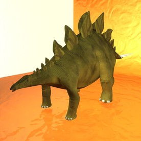 恐龙模型 动物模型 恐龙近景