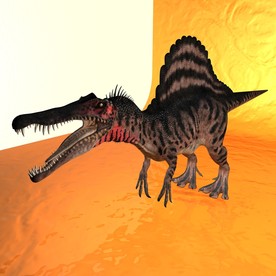 恐龙模型 动物模型 恐龙近景