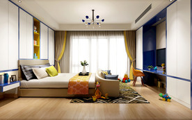 儿童房效果图 小孩房效果图