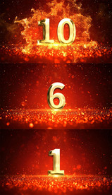 震撼大气倒计时AE模板