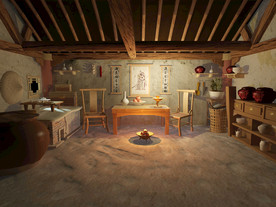 古代中式室内场景