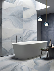 现代仿古砖 大板工装家装空间