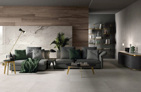 现代仿古砖 大板工装家装空间