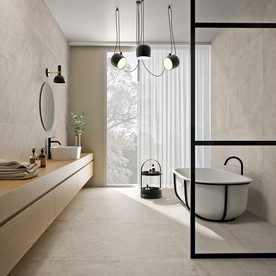 现代仿古砖 大板工装家装空间