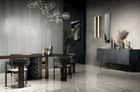 现代仿古砖 大板工装家装空间