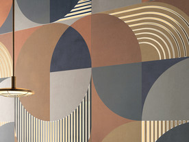 现代仿古砖 大板工装家装空间