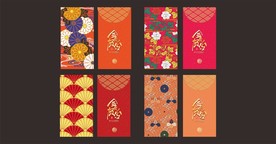 精致花纹 红包