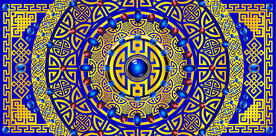 高端宝石传统文化舞台背景