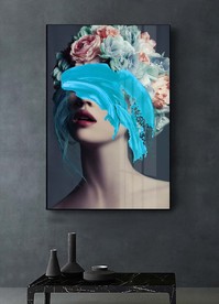 复古美女装饰画