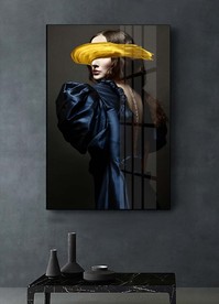 复古美女装饰画