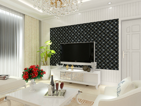 欧式家居 墙纸效果图片