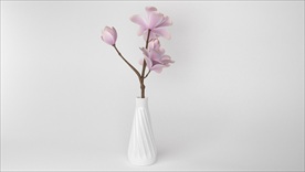 素雅的装饰花瓶花卉