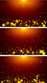 红色粒子LED视频背景