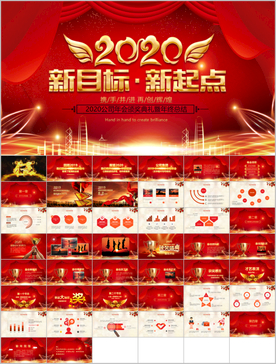 2020鼠年公司年会PPT