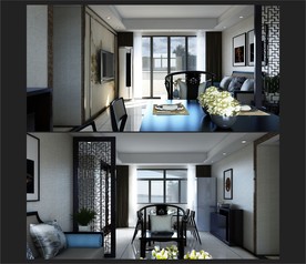 商品房客厅效果图