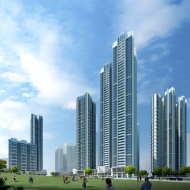 楼房外观效果图