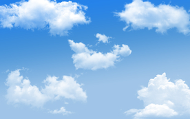 蓝天白云