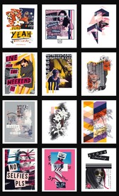 杂志海报人物头像