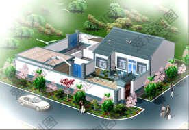 农村民居效果图