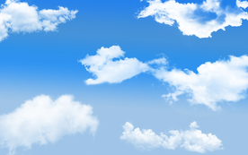 蓝天白云