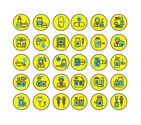 医疗创意APP图标