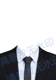 男生证件照西装模板高清