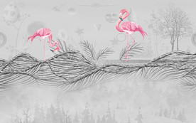 高清欧式装饰墙画 TIF分层