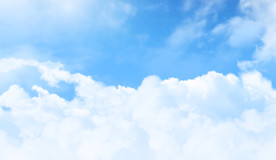 飞机窗外动的蓝天白云视频