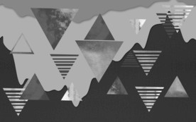 几何麋鹿高端画 TIF分层