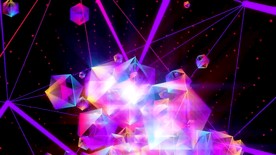 LED舞台灯光背景舞蹈几何线条