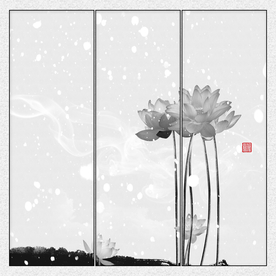 水墨装饰画中国风